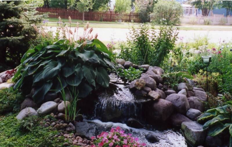 Waterfalls and "pondless" Water Features -Traditional Koi and Goldfish Ponds